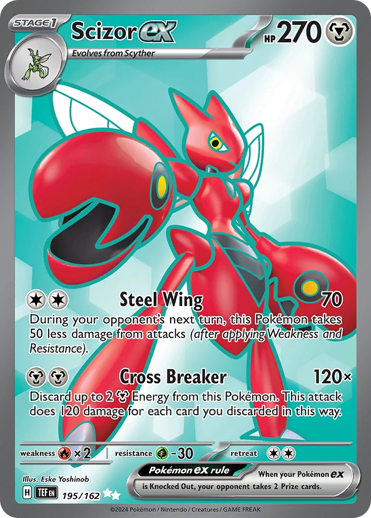 Scizor ex 195/162 Ultra rare