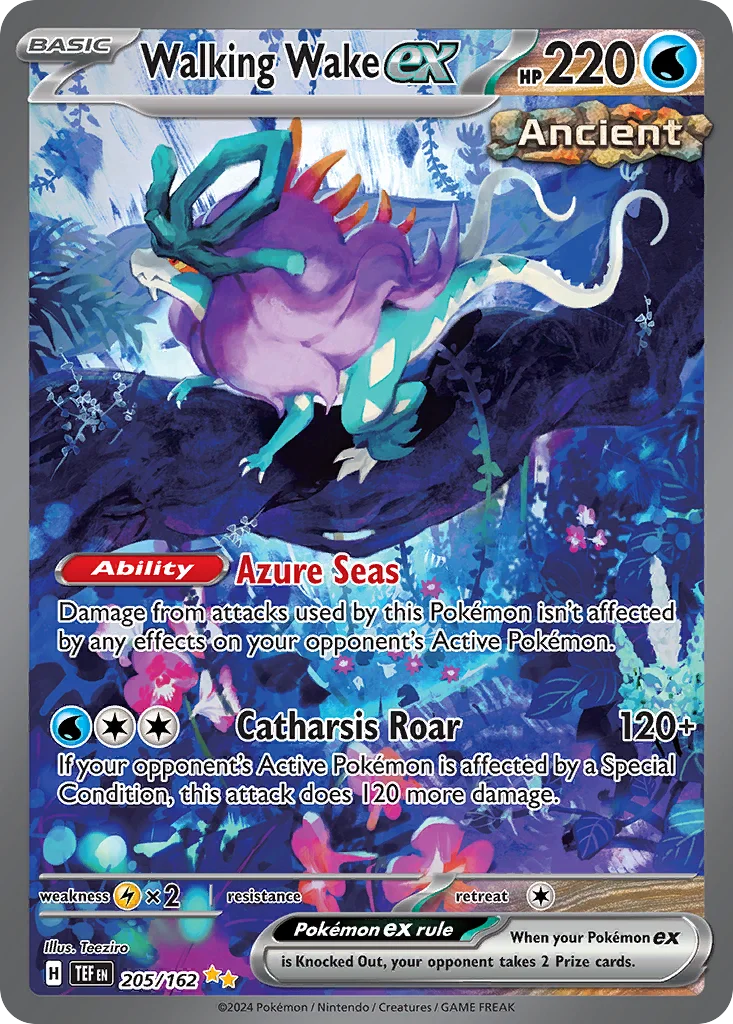 Walking Wake ex 205/162 Special illustration rare