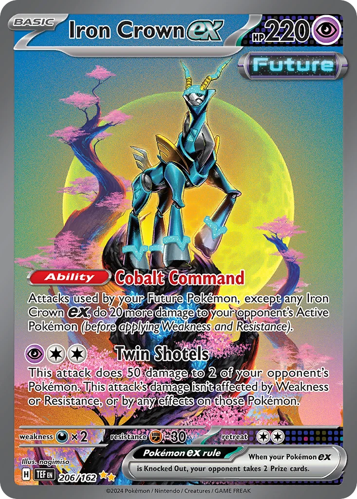 Iron Crown ex 206/162 Special illustration rare
