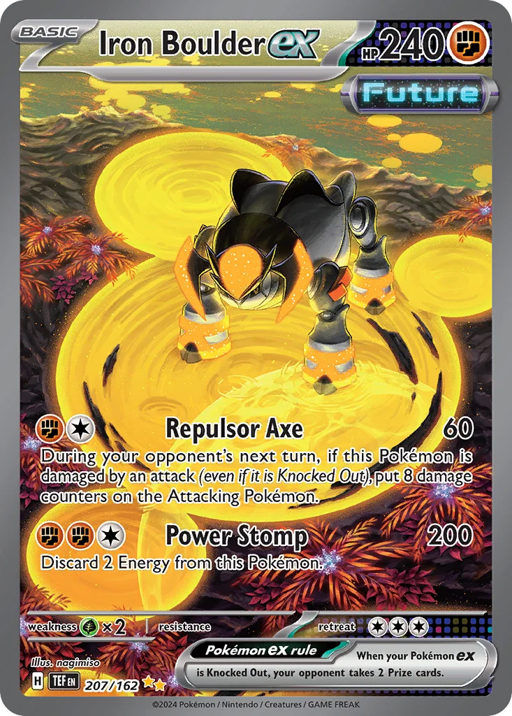 Iron Boulder ex 207/162 Special illustration rare