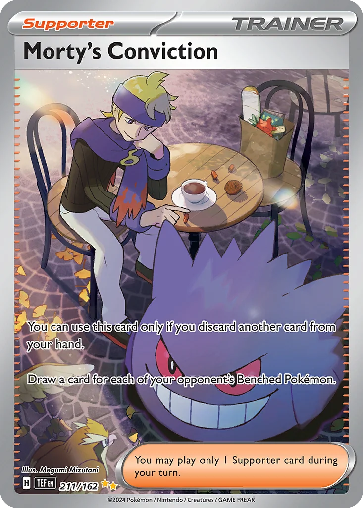 Morty's Conviction 211/162 Special illustration rare