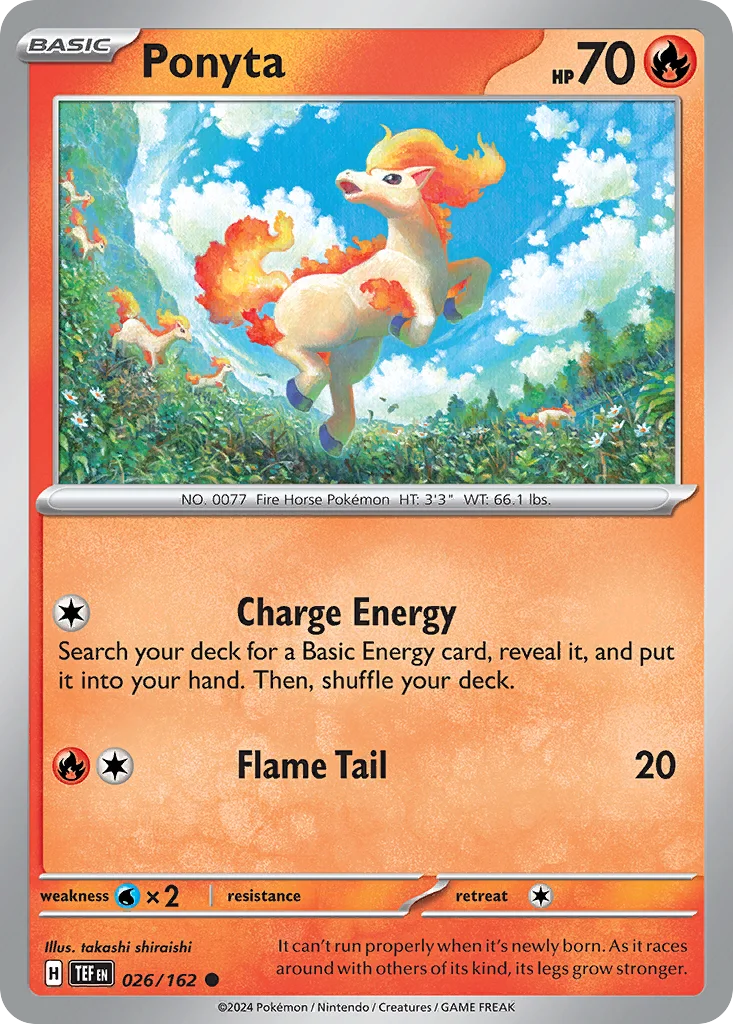 Ponyta 026/162 Common