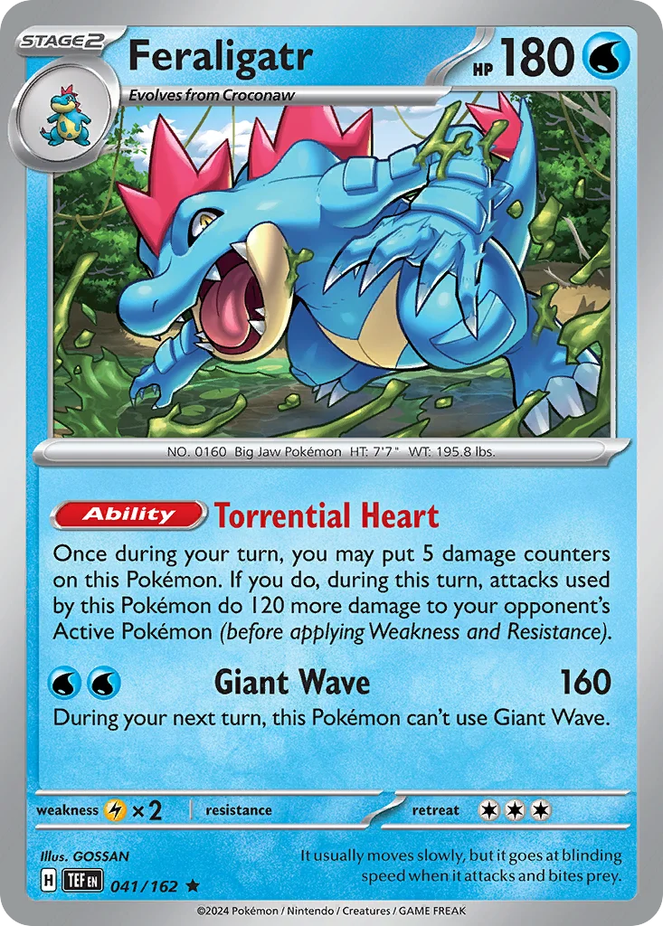 sv5-41 Feraligatr 041/162 Rare