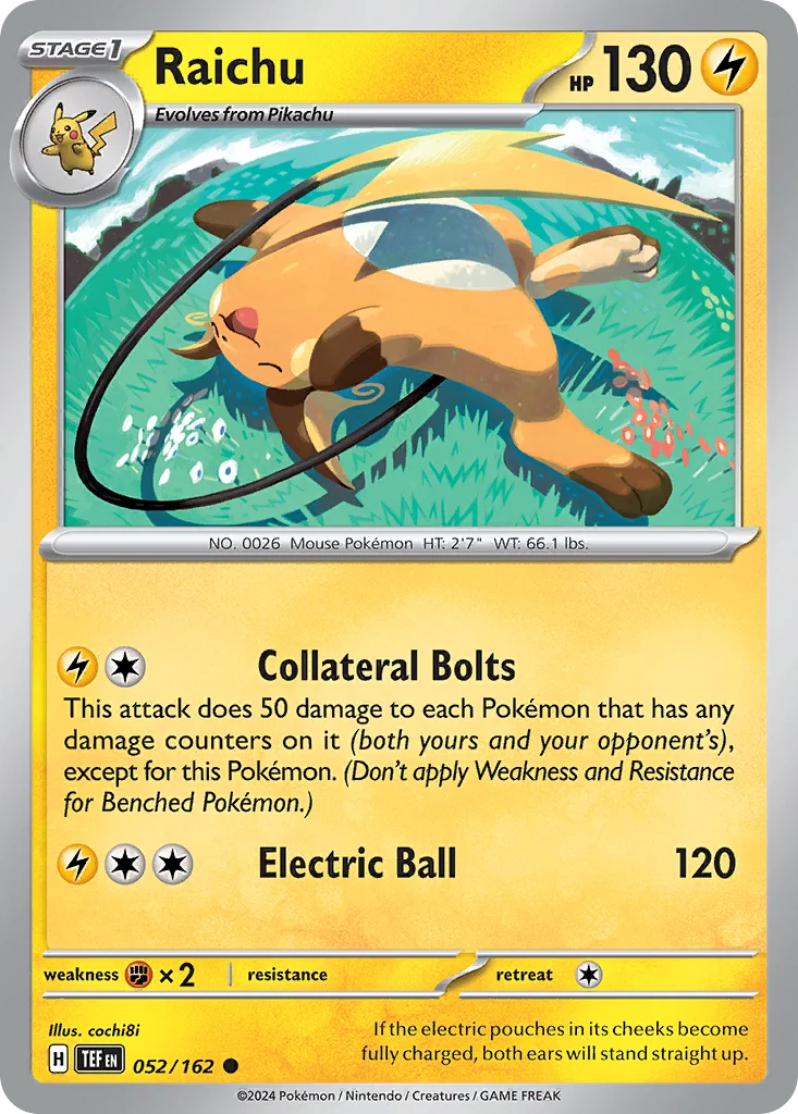 sv5-52 Raichu 052/162 Common