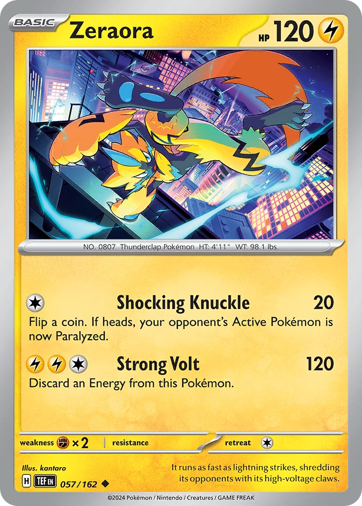 sv5-57 Zeraora 057/162 Uncommon