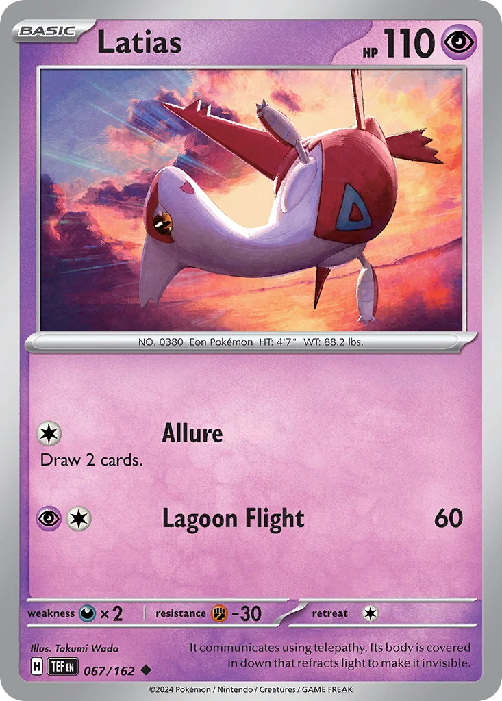 sv5-67 Latias 067/162 Uncommon