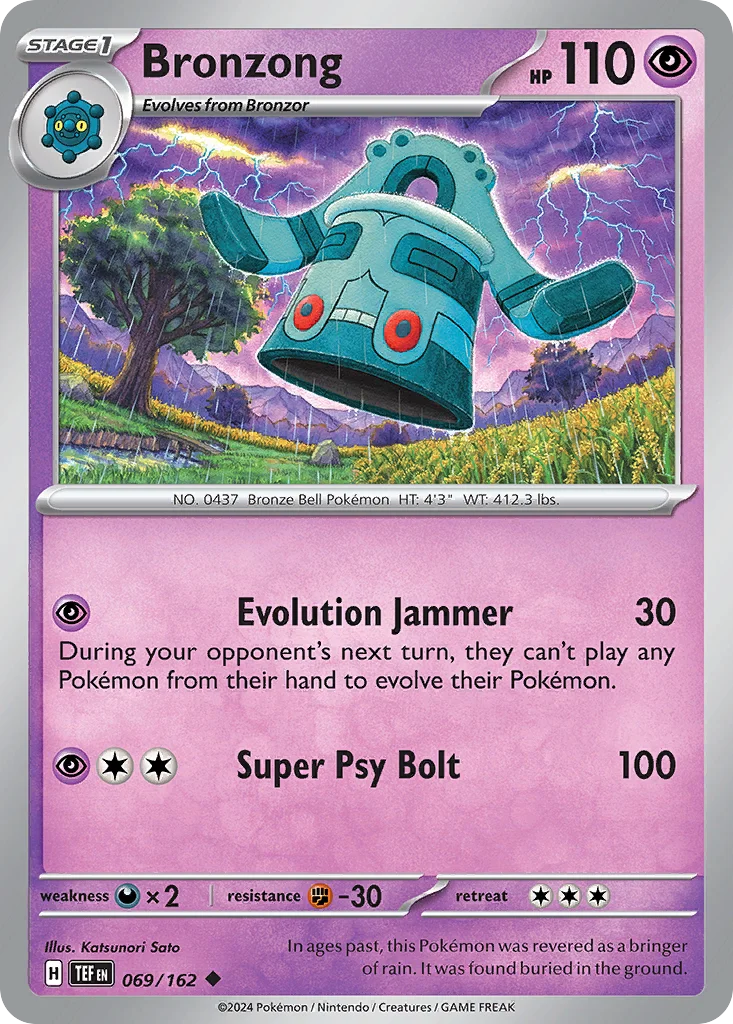 sv5-69 Bronzong 069/162 Uncommon