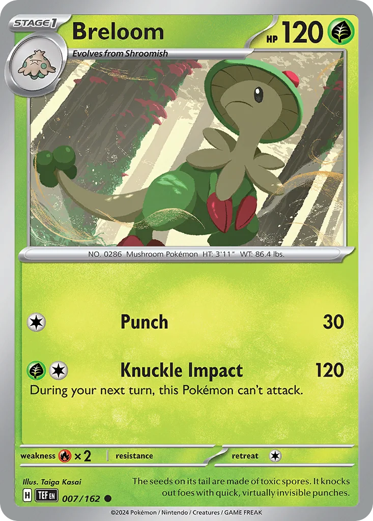 sv5-7 Breloom 007/162 Common