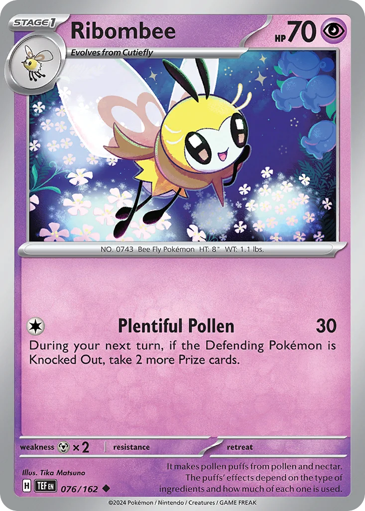 sv5-76 Ribombee 076/162 Uncommon