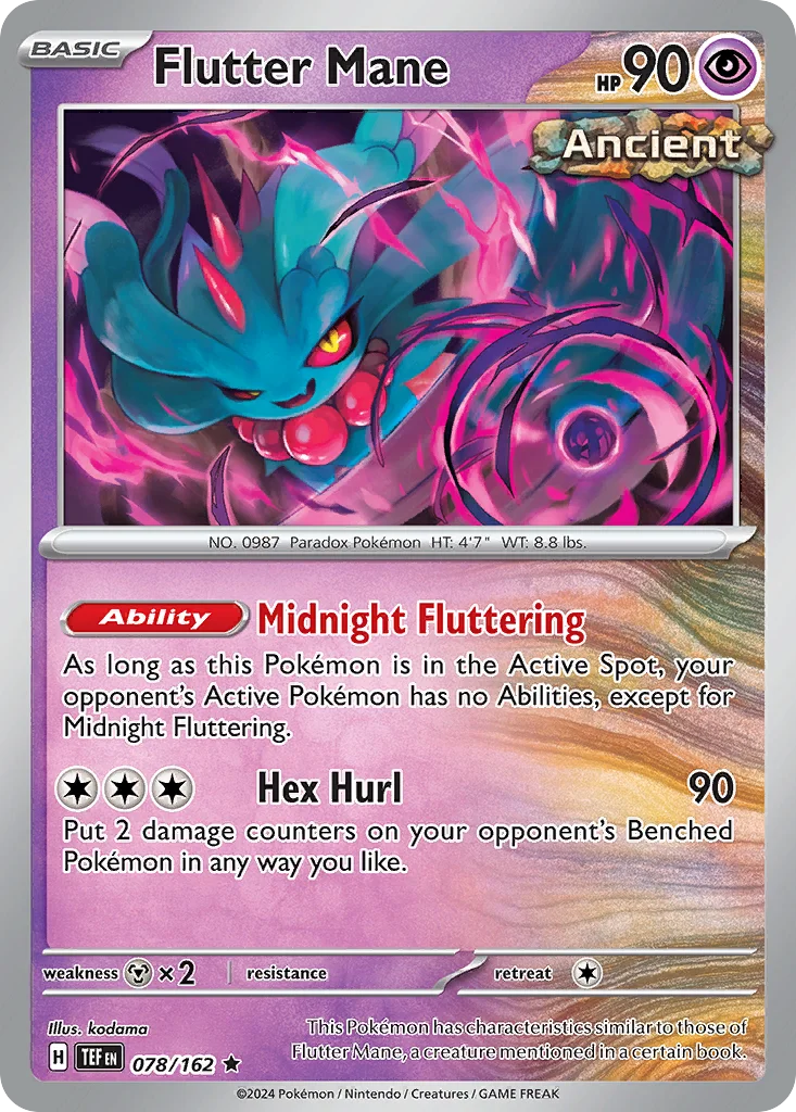 sv5-78 Flutter Mane 078/162 Rare