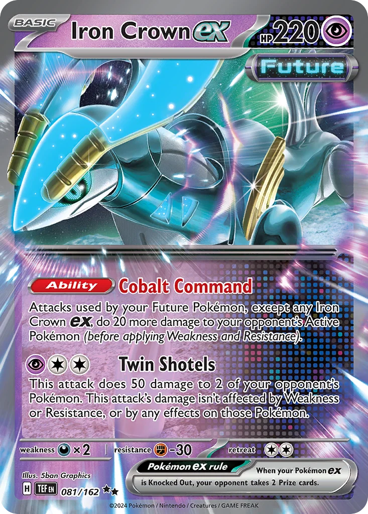 sv5-81 Iron Crown ex 081/162 Double rare