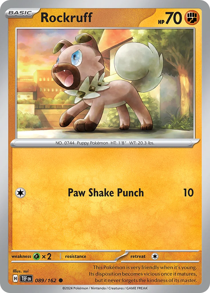 sv5-89 Rockruff 089/162 Common