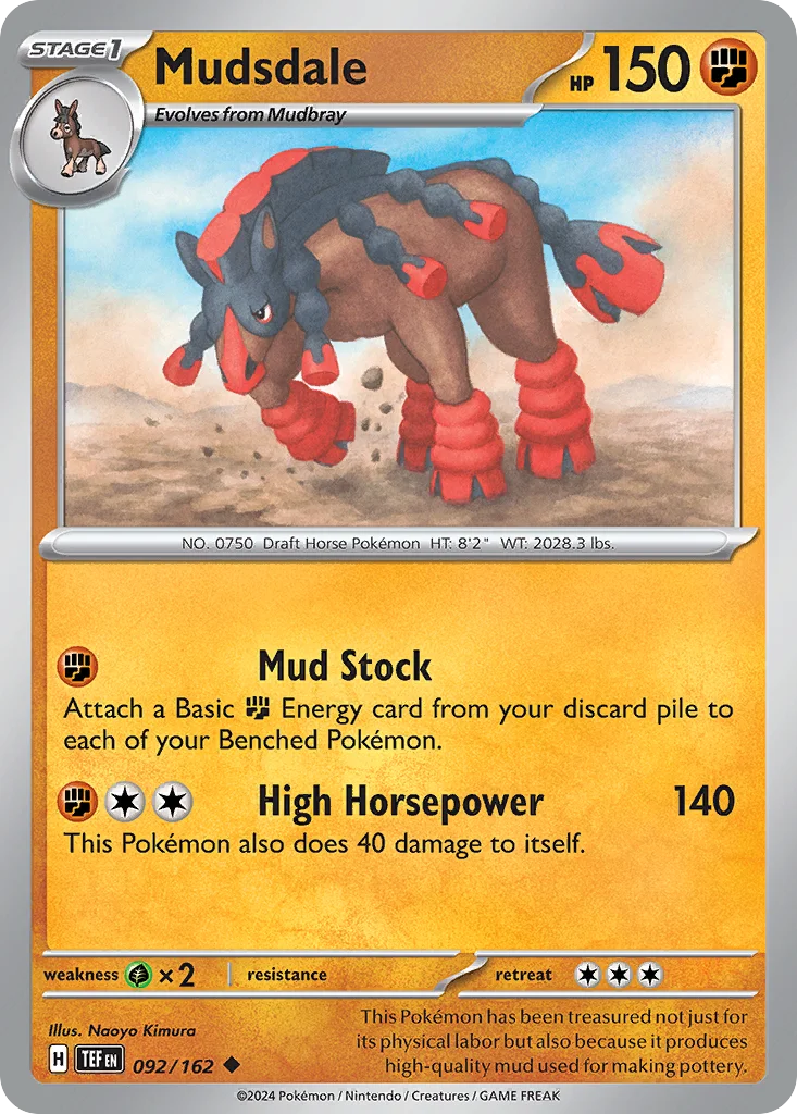 sv5-92 Mudsdale 092/162 Uncommon
