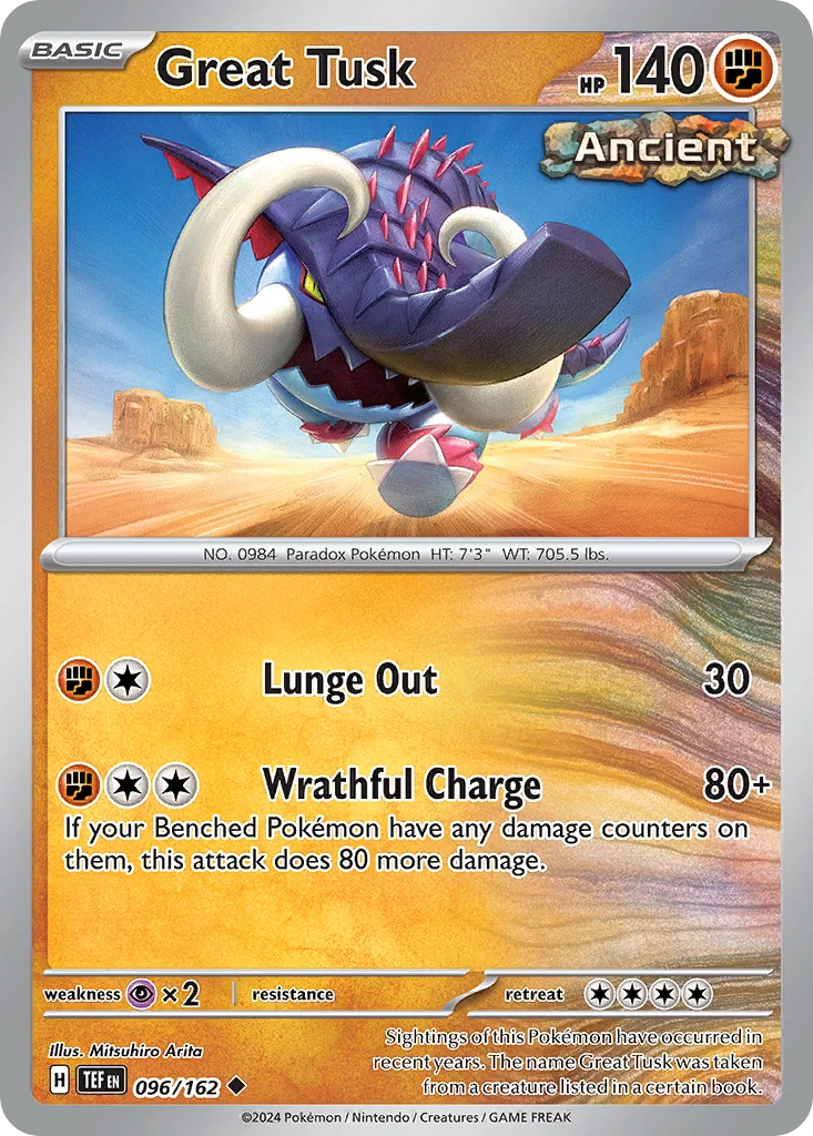 sv5-96 Great Tusk 096/162 Uncommon