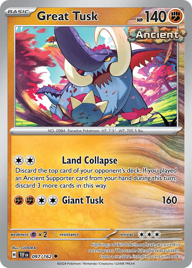 Great Tusk 097/162 Uncommon
