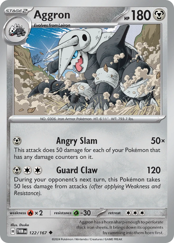 Aggron 122/167 Uncommon
