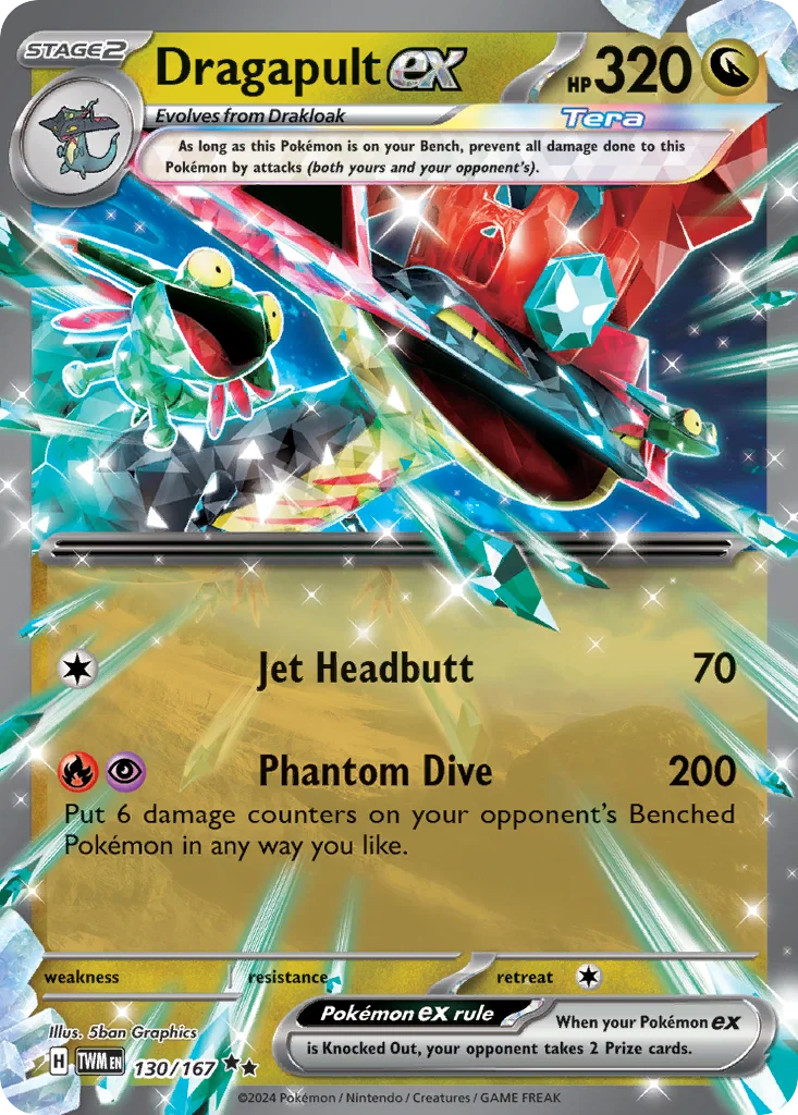 Dragapult ex 130/167 Double rare