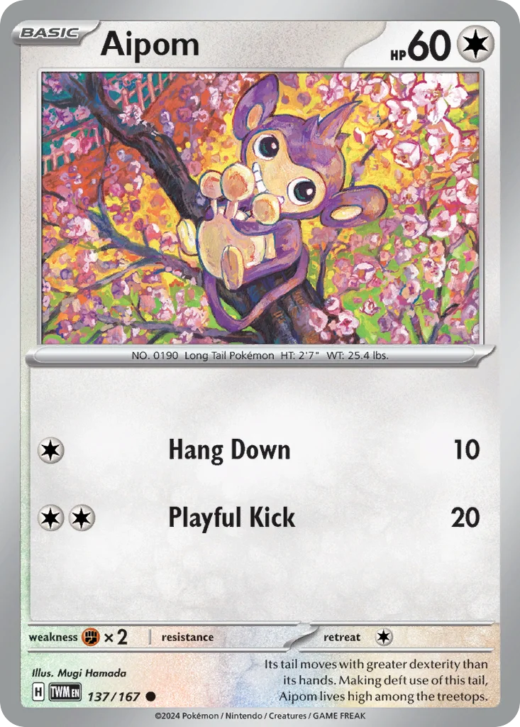 Aipom 137/167 Common