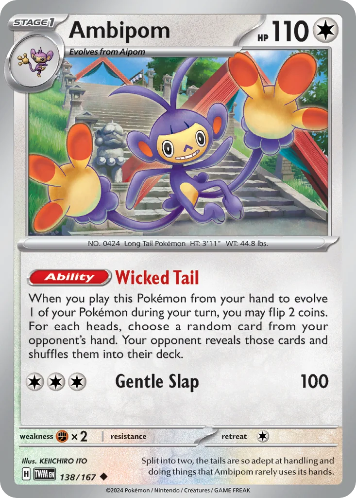 Ambipom 138/167 Uncommon