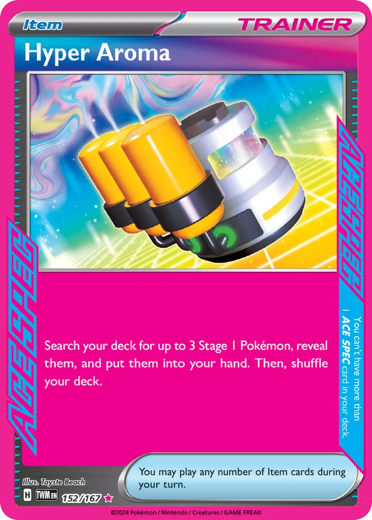 Hyper Aroma 152/167 Ace spec rare