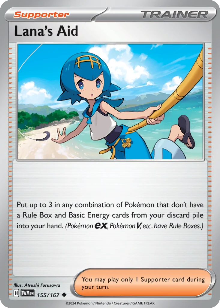 Lana's Aid 155/167 Uncommon