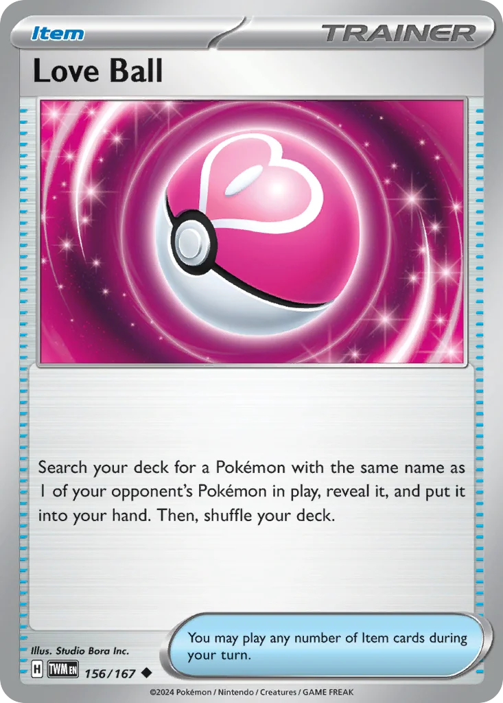 Love Ball 156/167 Uncommon