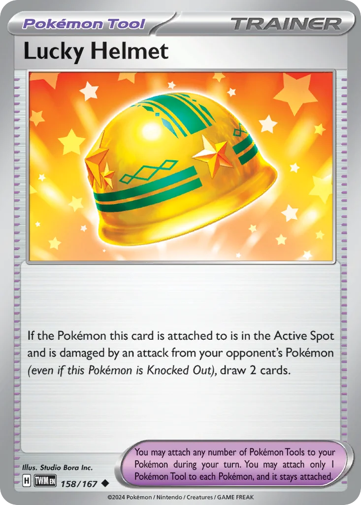 Lucky Helmet 158/167 Uncommon