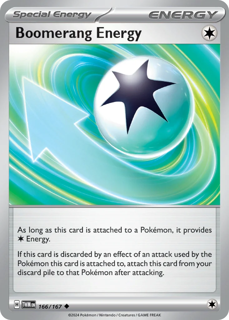 Boomerang Energy 166/167 Uncommon