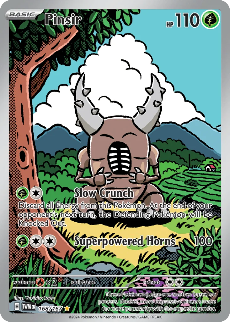 Pinsir 168/167 Illustration rare