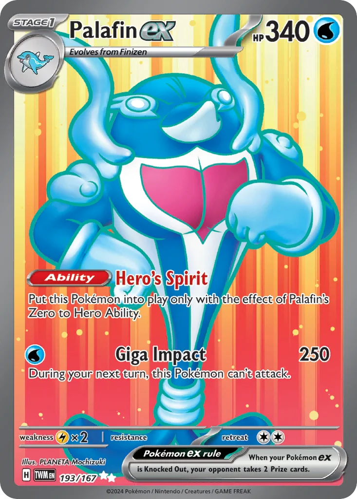 Palafin ex 193/167 Ultra rare