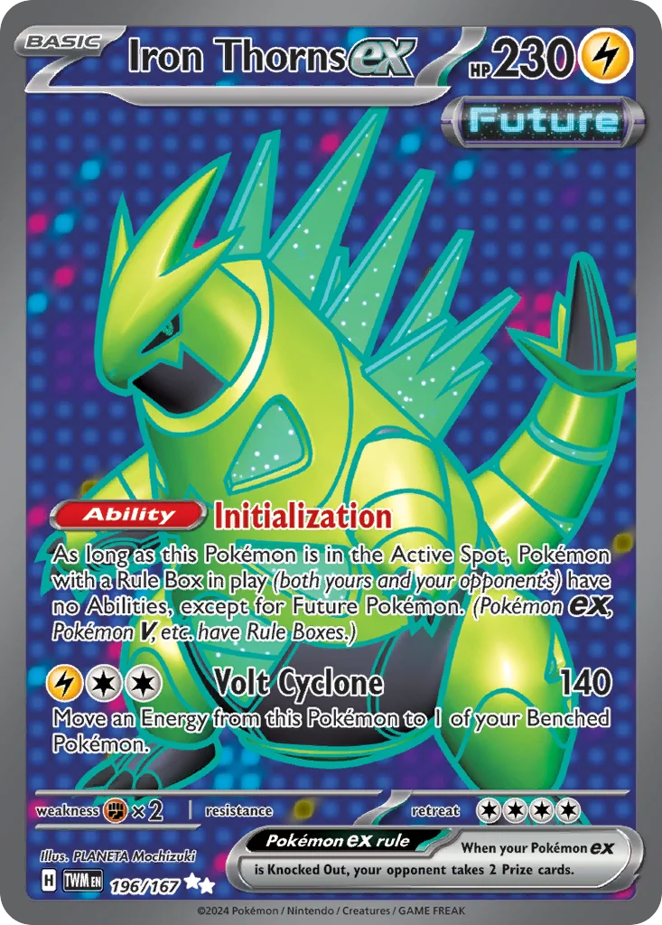 Iron Thorns ex 196/167 Ultra rare