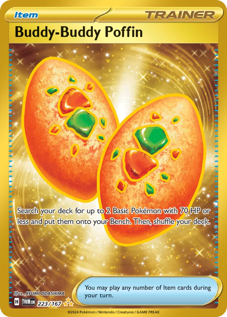 Buddy-Buddy Poffin 223/167 Hyper rare