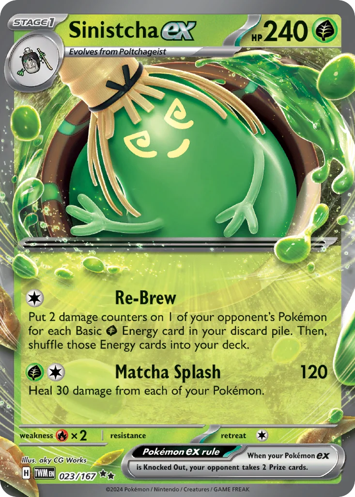 Sinistcha ex 023/167 Double rare