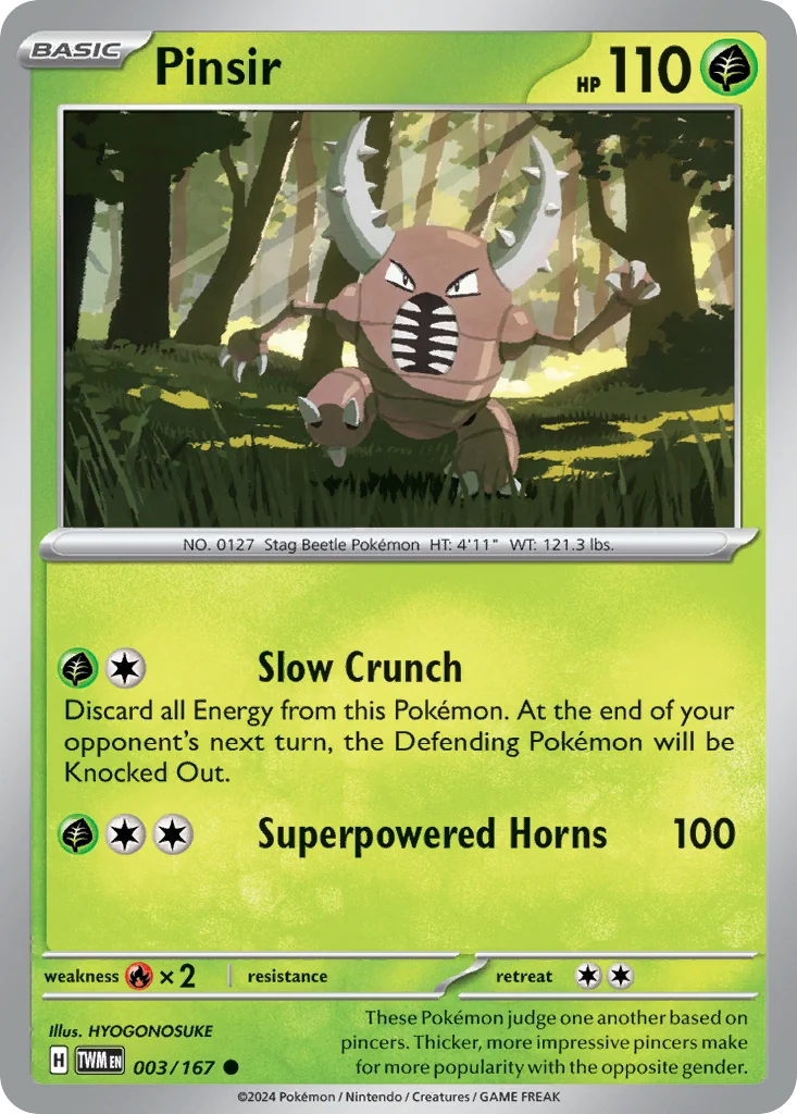 Pinsir 003/167 Common