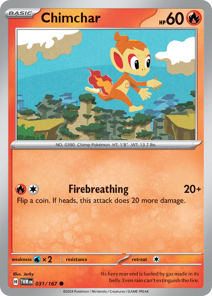 Chimchar 031/167 Common