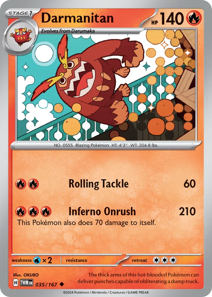 Darmanitan 035/167 Uncommon