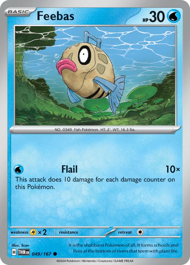 Feebas 049/167 Common
