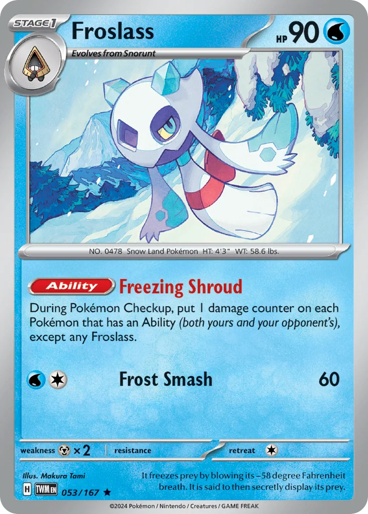 Froslass 053/167 Rare