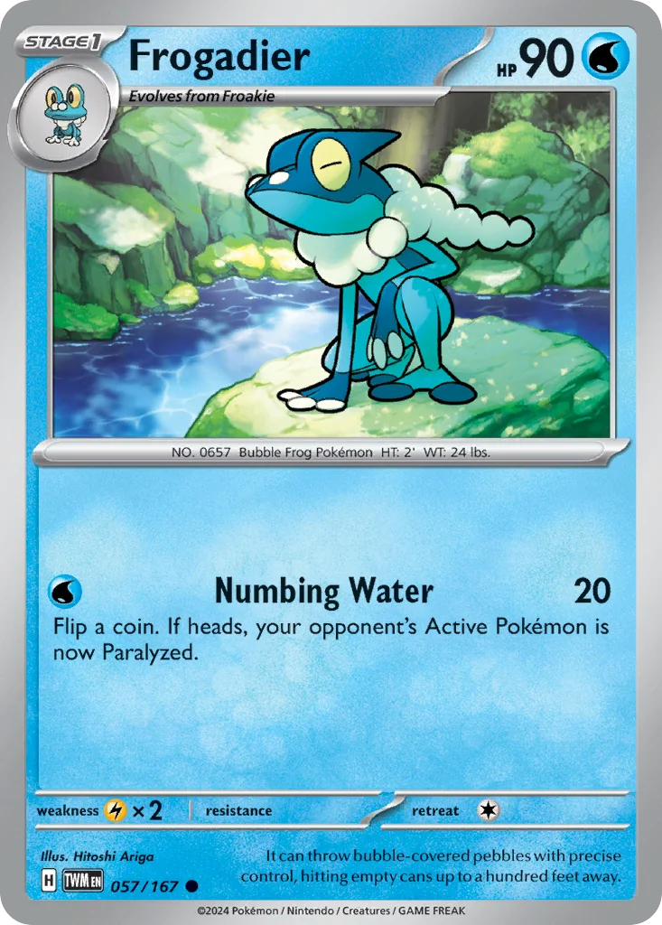 Frogadier 057/167 Common