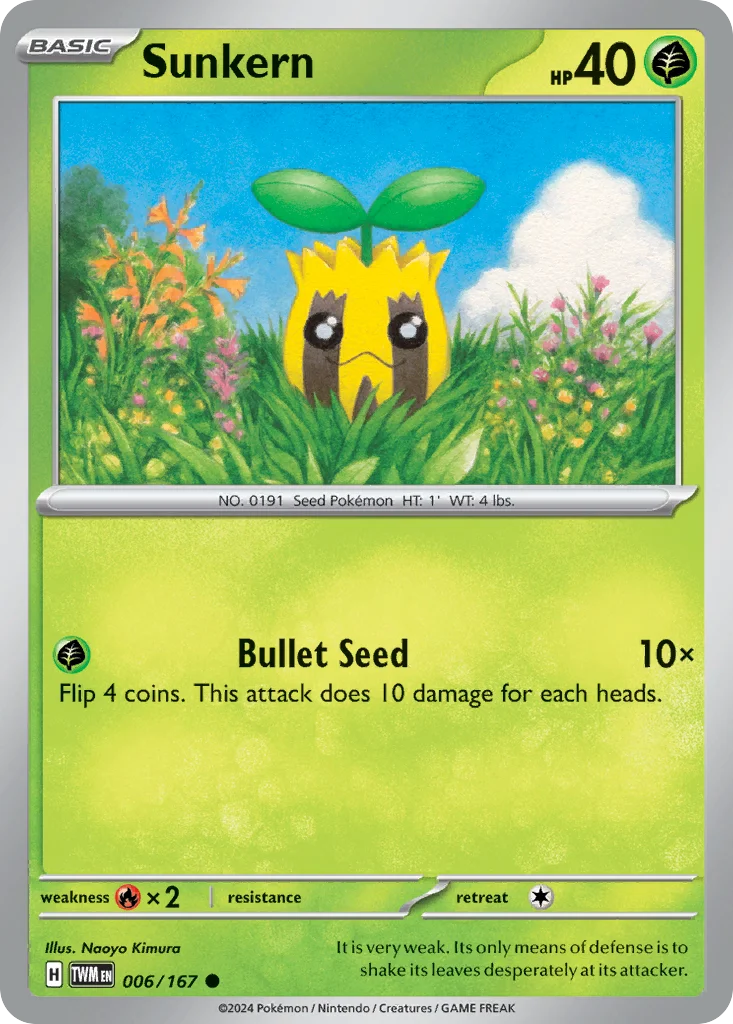 Sunkern 006/167 Common