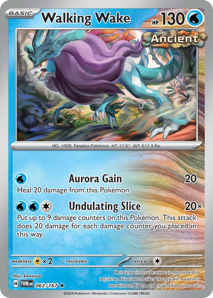Walking Wake 063/167 Rare