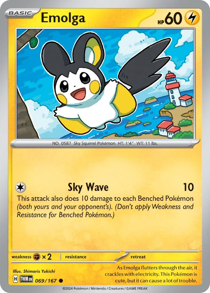 Emolga 069/167 Common
