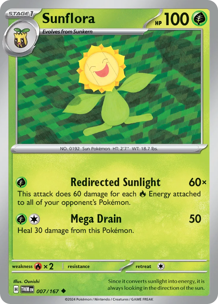 Sunflora 007/167 Uncommon