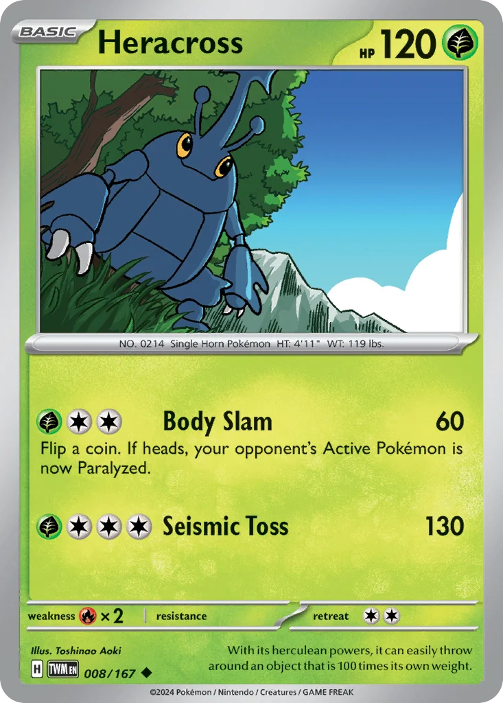 Heracross 008/167 Uncommon
