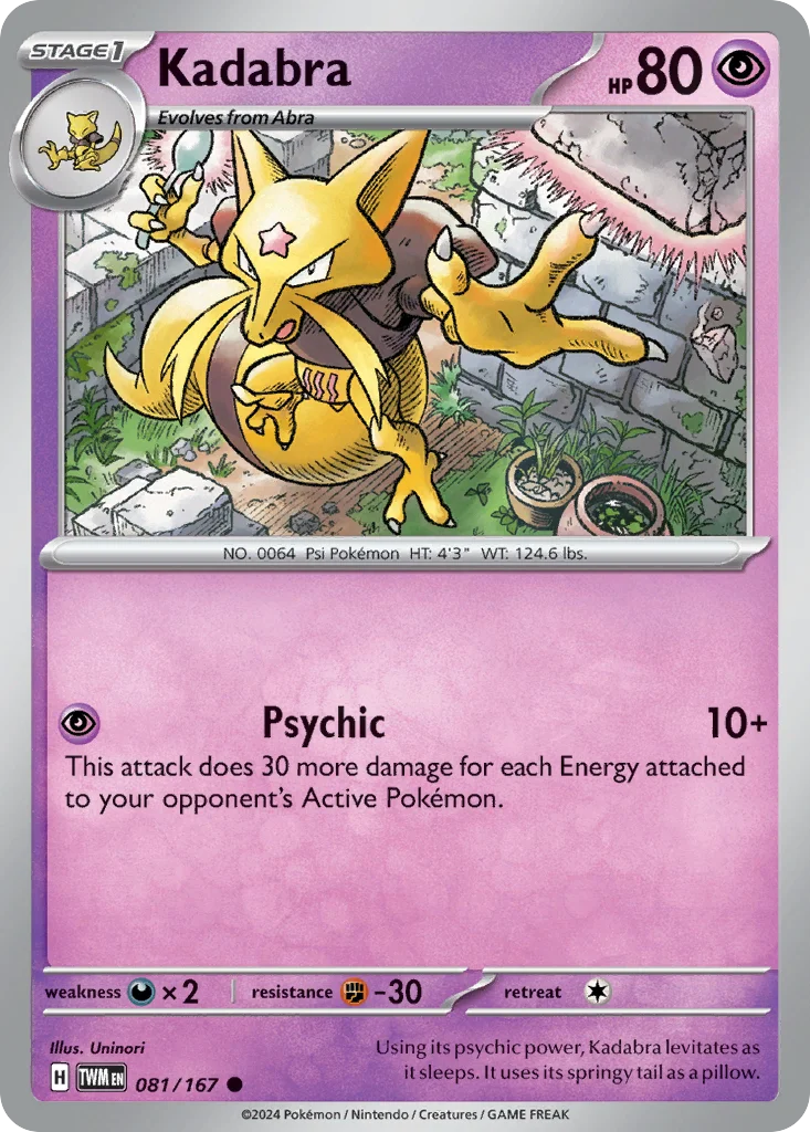 Kadabra 081/167 Common