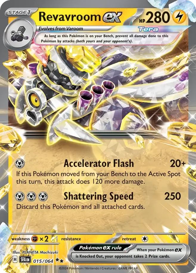 Revavroom ex 015/064 Double rare