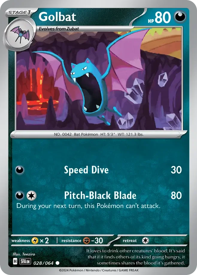 Golbat 028/064 Common
