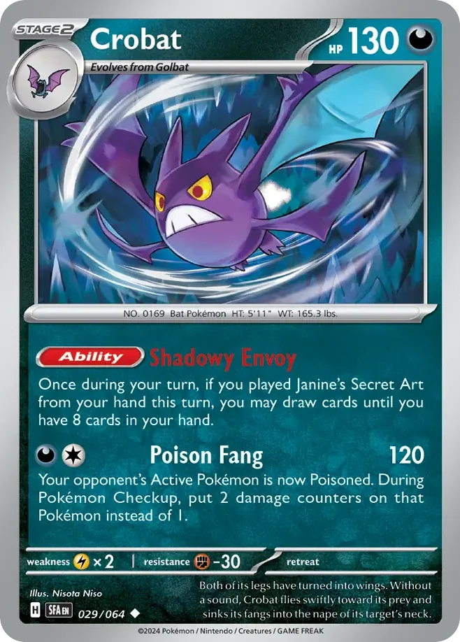 Crobat 029/064 Uncommon