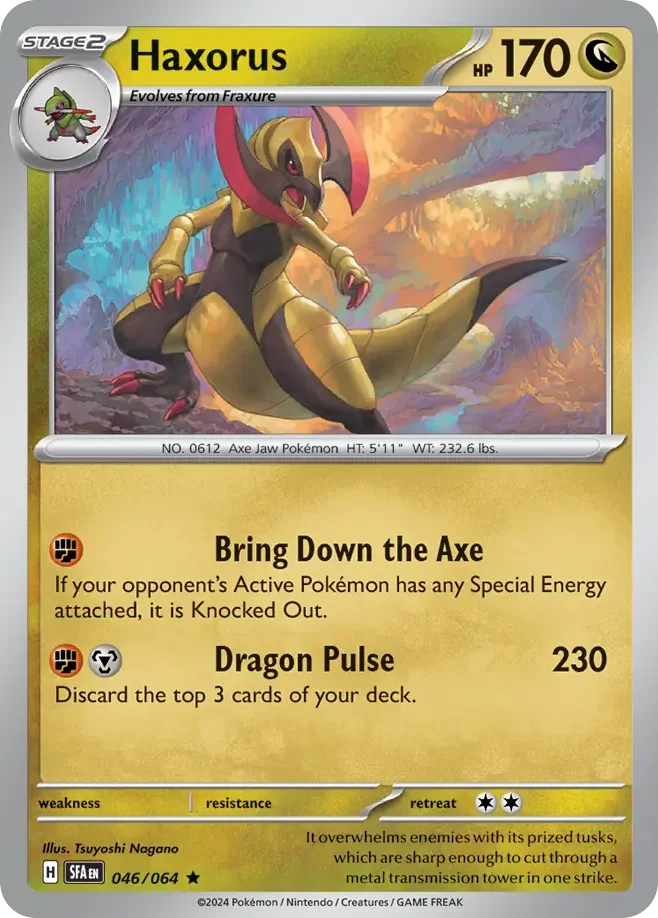 Haxorus 046/064 Rare