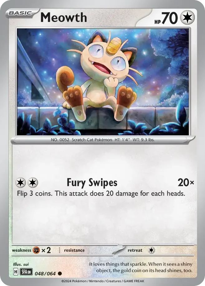 Meowth 048/064 Common
